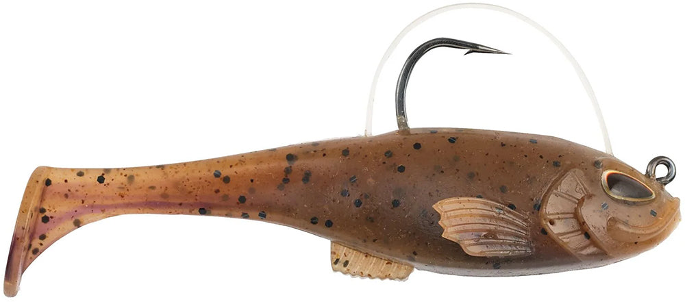 Berkley PowerBait Agent E Green Pumpkin Red Fleck / 2 1/4 in