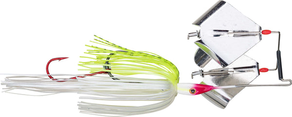Accent High Rider B2 Buzz Double Buzzbait Chartreuse/White; 3/8 oz.