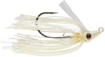 Booyah Mobster Swim Jig - Pearl Ghost Bone