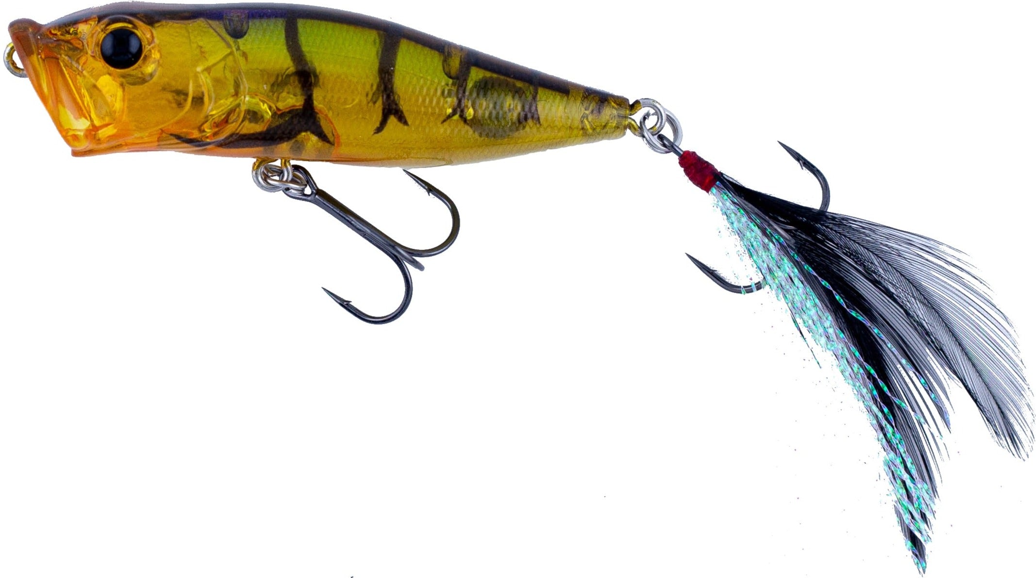 Popper lures and surface lures