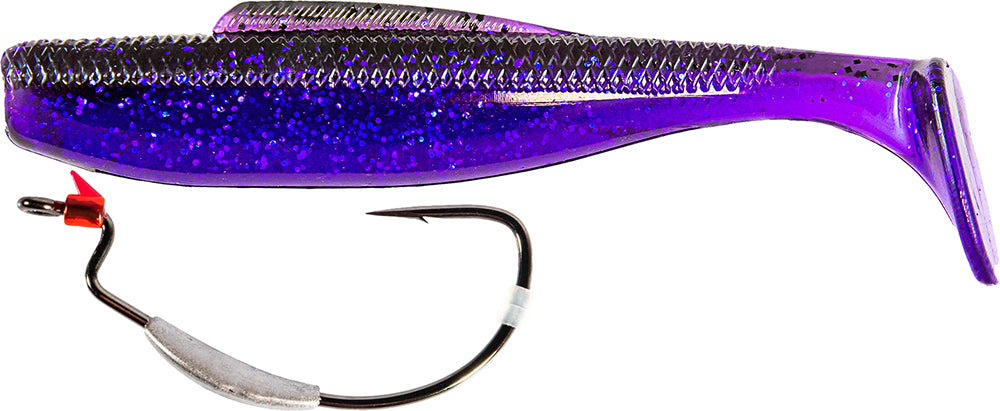 2 belly weight 5 hook prop bait Z-Man 5 Inch DieZel MinnowZ & ZWG Weighted Swimbait Hook Combo