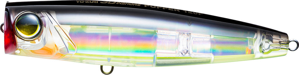 Yo-Zuri R1412-RMT Popper 3D Inshore 120mm Real Mullet