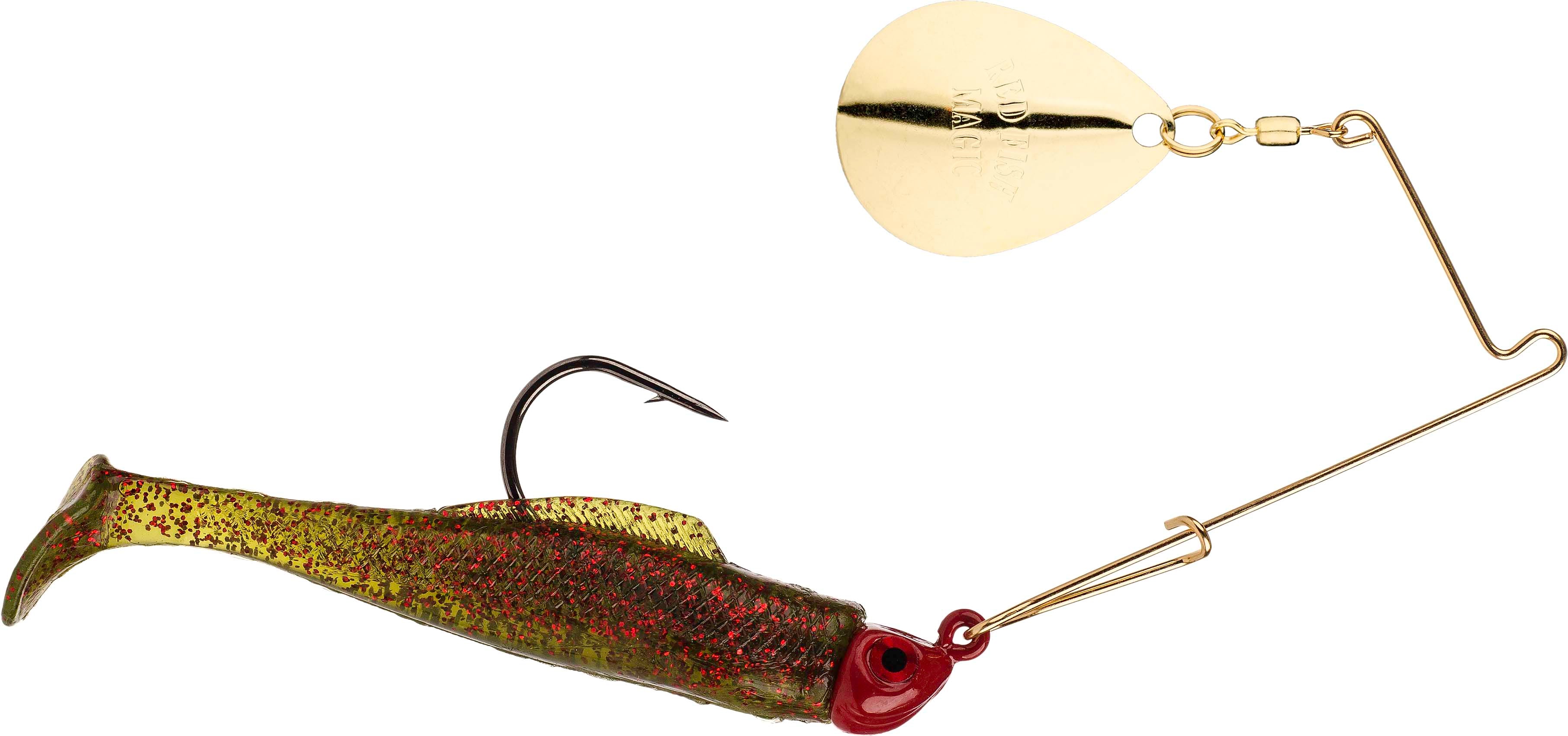 Strike King Redfish Magic Spinnerbait Electric Chicken / 1/8 oz Strike King Redfish Magic Spinnerbait Electric Chicken / 1/8 oz