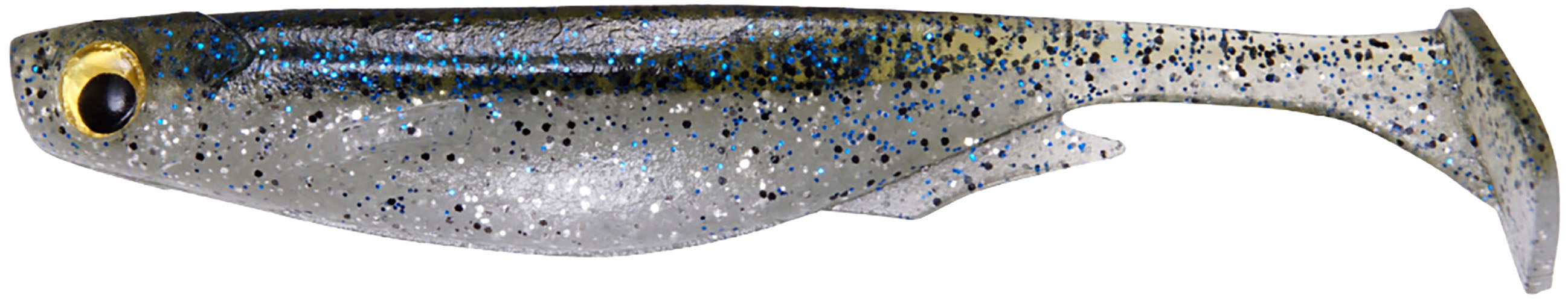 Megabass Spark Shad Paddle Tail Swimbait - 3.6 Inch - Royal Gill