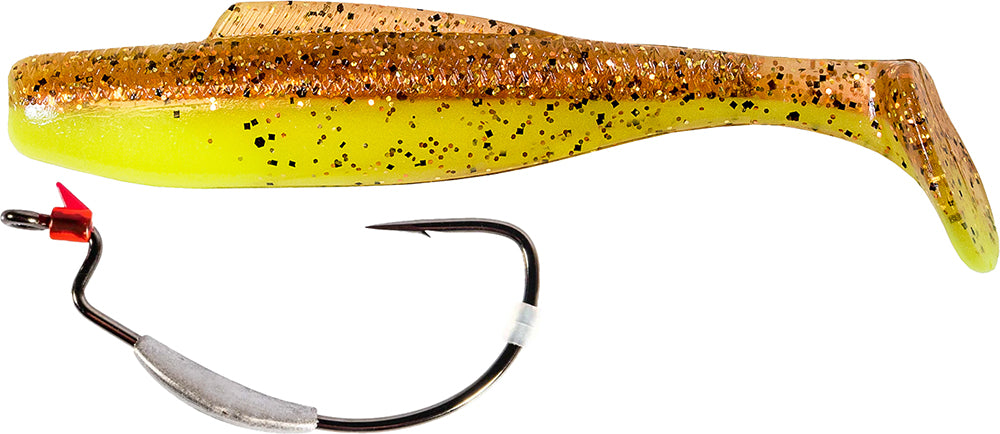 5 0 weighted swimbait hook Z-Man 5 Inch DieZel MinnowZ & ZWG Weighted Swimbait Hook Combo — Discount Tackle