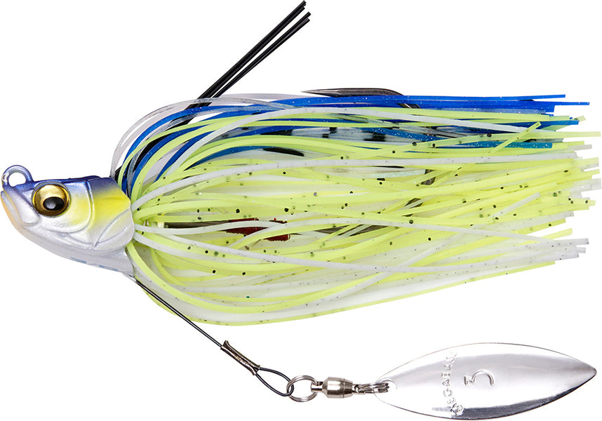 Megabass Rubber Jig Uoze Swimmer 5/8 Reaction Chart - 17g - No.5/0 - Foto 9