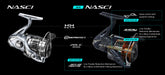 Shimano Nasci FD Spinning Reel