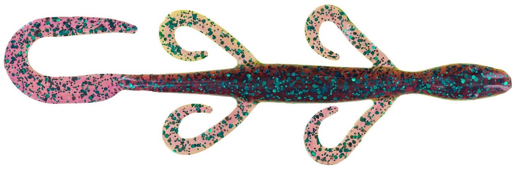 bass lizard lure Big Bite Baits Pro Lizard Sour Grape / 6"