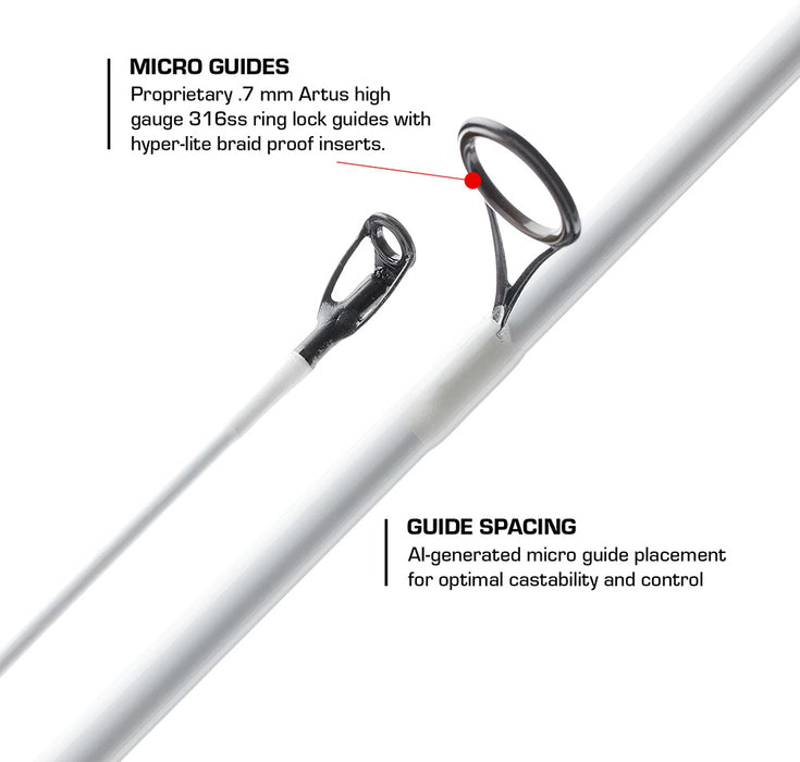 Duckett Fishing Micro Magic Pro Series Spinning Rod