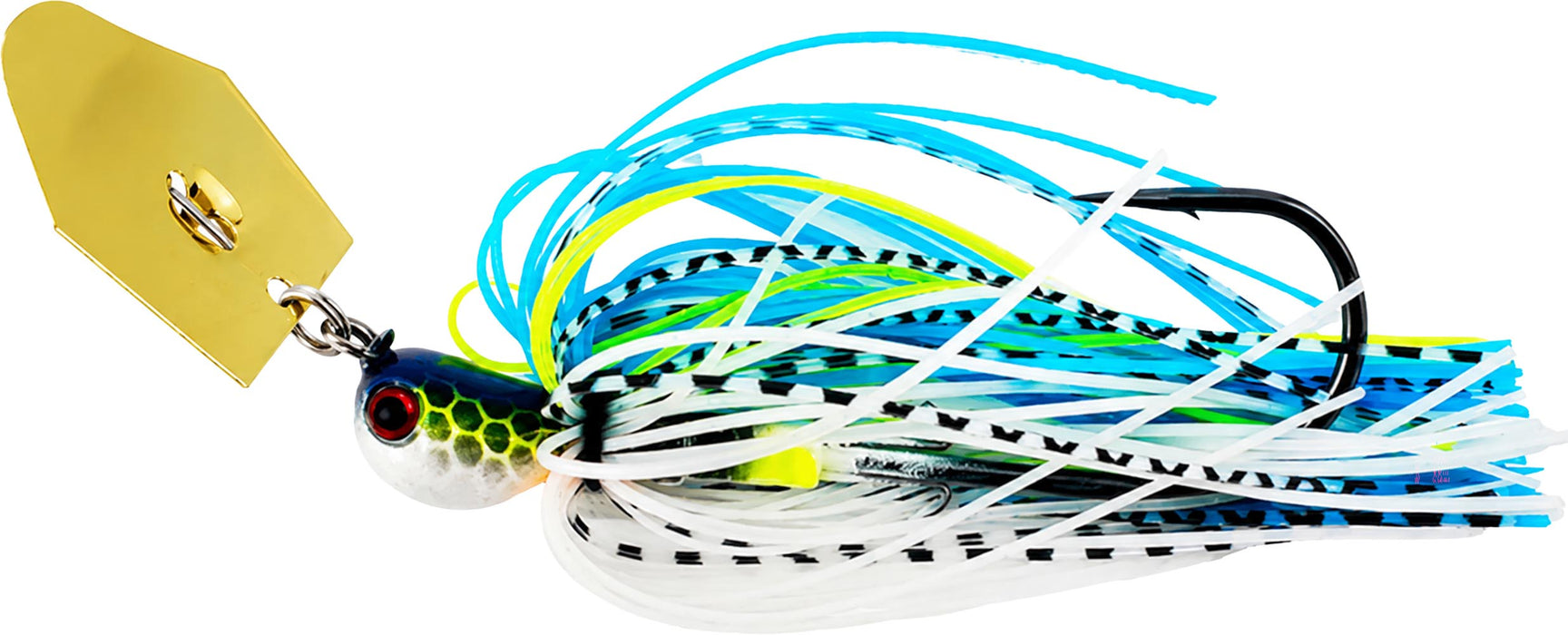 Hag's Baits Hurricane Bladed Jig - 3/4 oz - Swag Shad w/Gold Blade