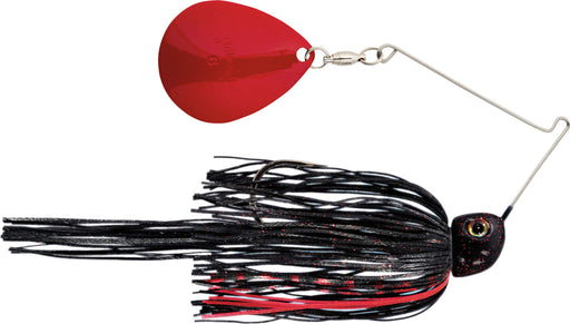 Strike King Tour Grade Night 1/2 oz. Colorado Spinnerbait - Black Red