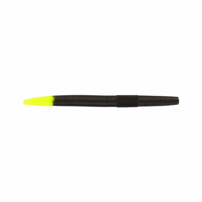 Green Pumpkin/Chartreuse Tip - 5 inch