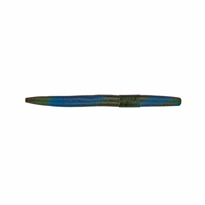 Green Pumpkin Blue Swirl - 5 inch