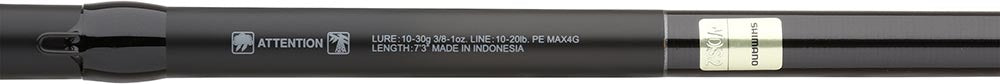 Shimano Poison Adrena B Casting Rods - 2024 Models