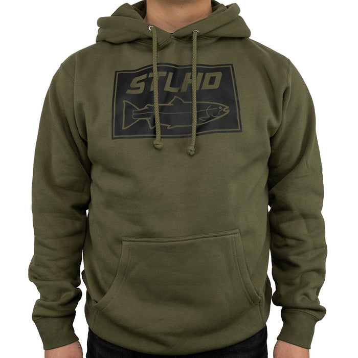STLHD Men's Tidewater Army Green Premium Hoodie