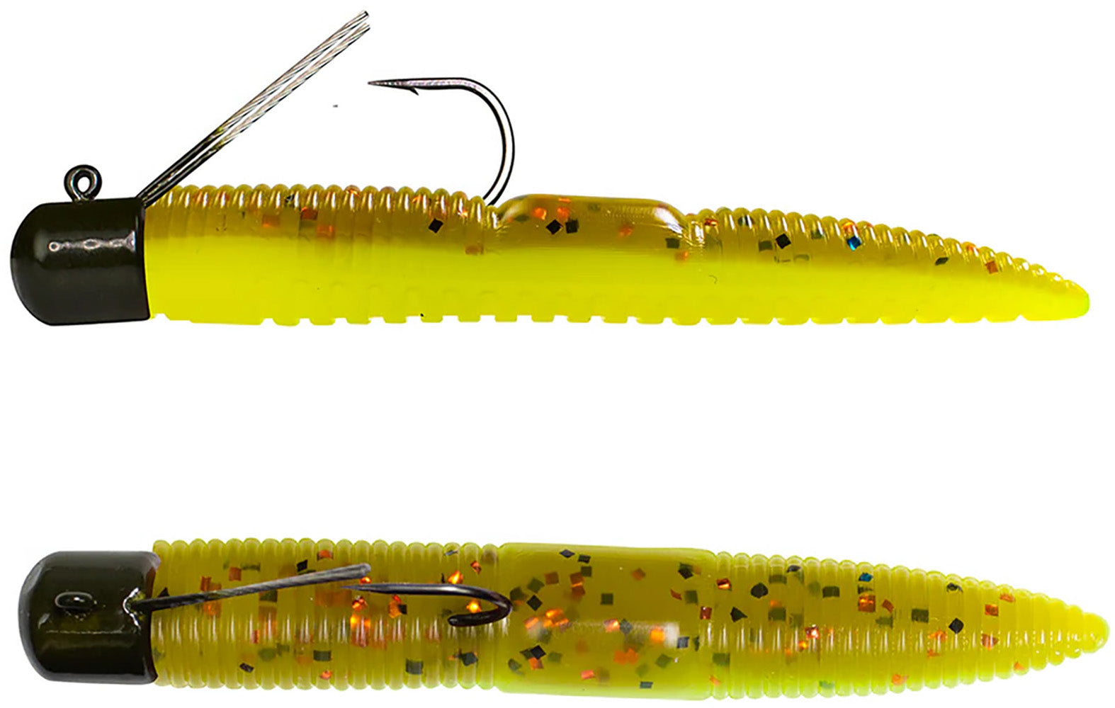 Lunkerhunt Pre-Rigged Finesse Worm - Watermelon Red Lunkerhunt Pre-Rigged Finesse Worm - Watermelon Red