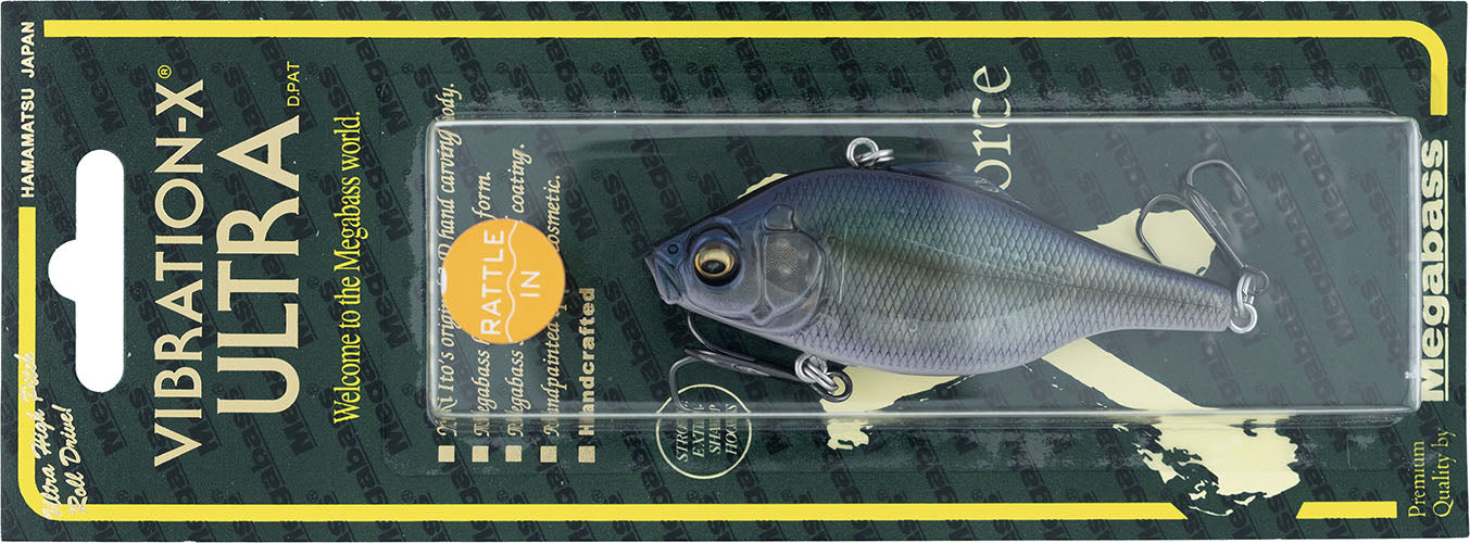 Megabass Vibration-X Ultra Rattle - 3 Inch - 5/8 oz - Respect Series - GS Moroko