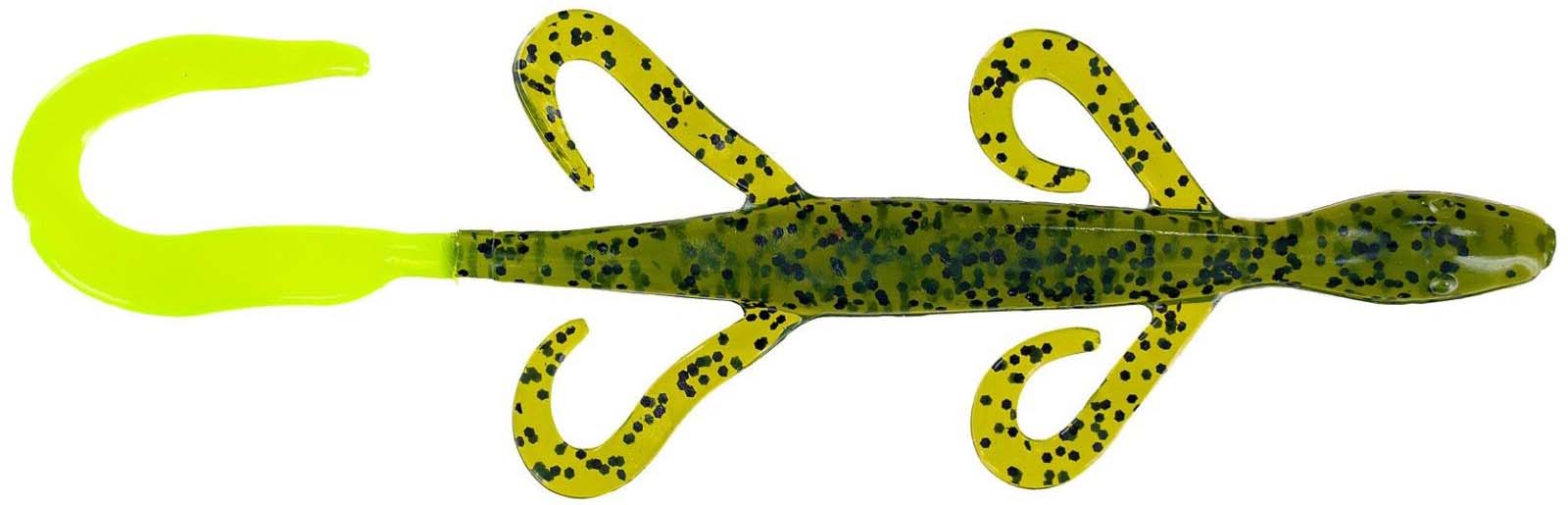 bass lure lizard Big Bite Baits 6 inch Pro Lizard Soft Plastic Tilapia