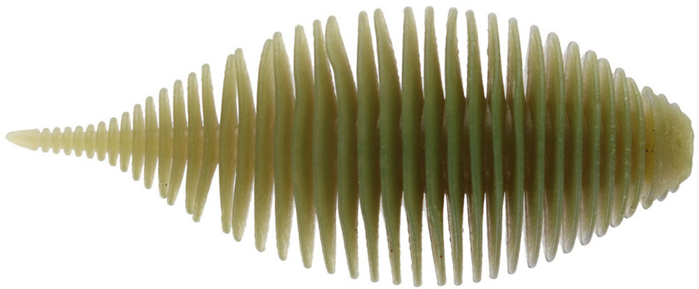 Geecrack Bellows Gill Floating Elastomer Soft Plastic Creature Bait - 3.8 Inch - Watermelon Blue Flake