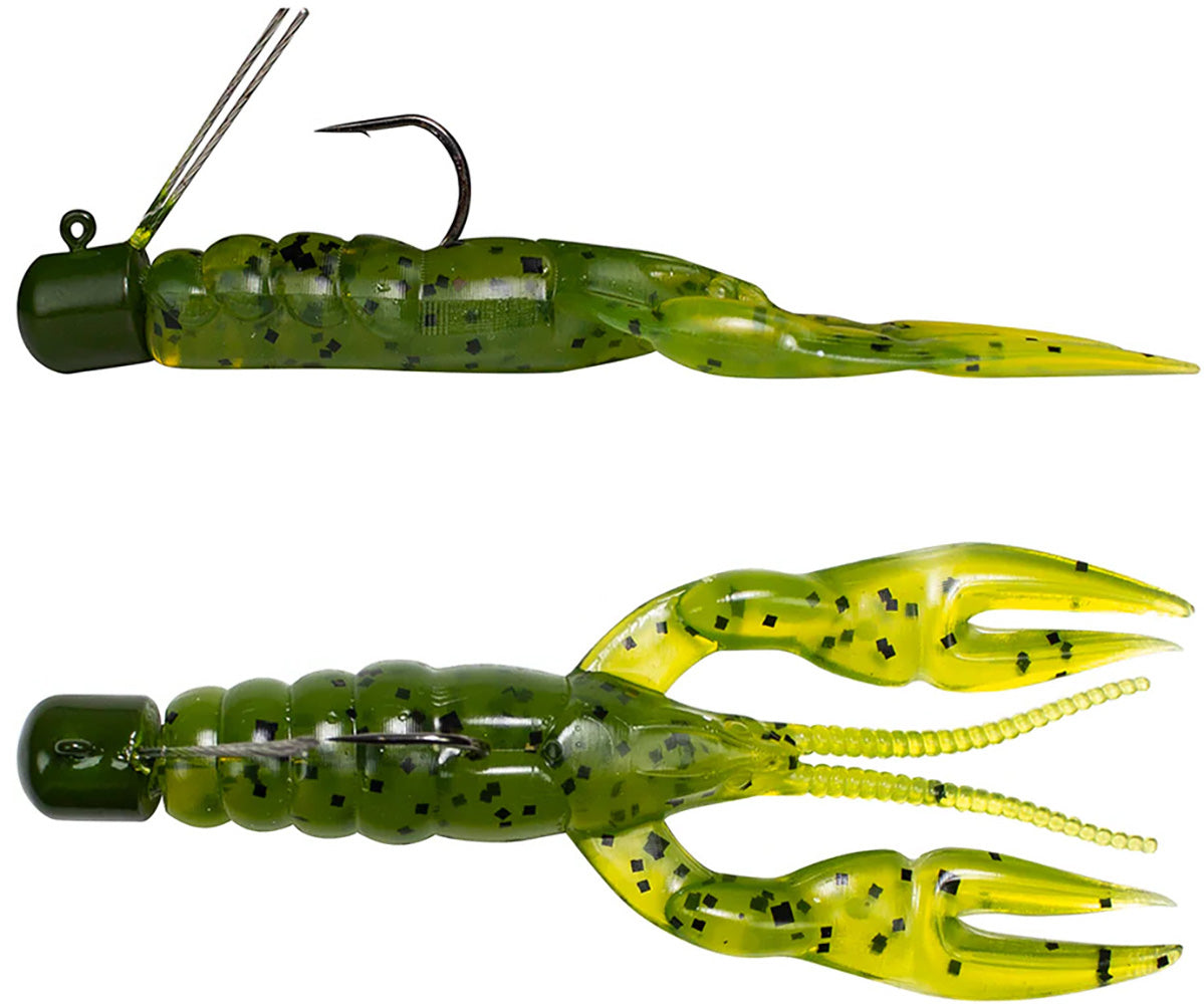 Lunkerhunt Pre-Rigged Finesse Craw - Watermelon Red Lunkerhunt Pre-Rigged Finesse Craw - Watermelon Red