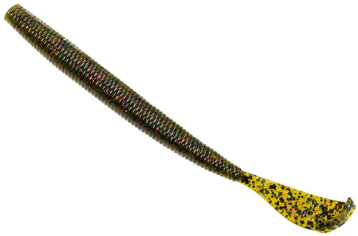 Strike King Rage Cut-R Worm Soft Plastic Worm - Watermelon Red Flake