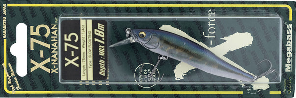 Megabass X-NANAHAN Finesse Jerkbait - Respect Series - GS Moroko