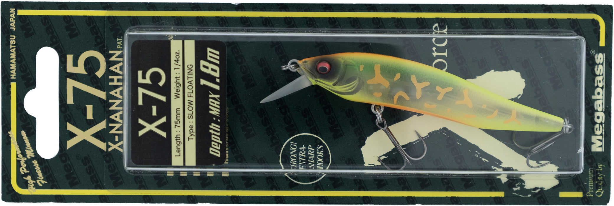 Megabass X-NANAHAN Finesse Jerkbait - Shallow Diver