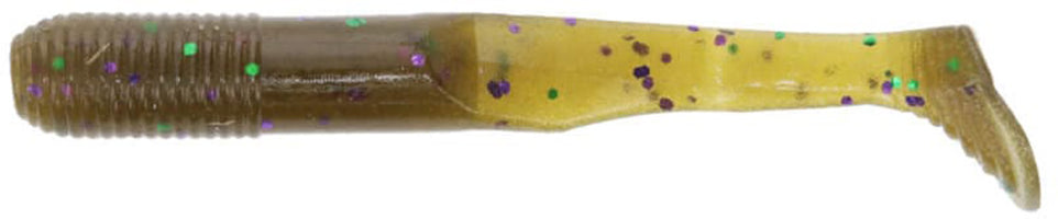 Green Pumpkin W/Large Green & Purple Flake