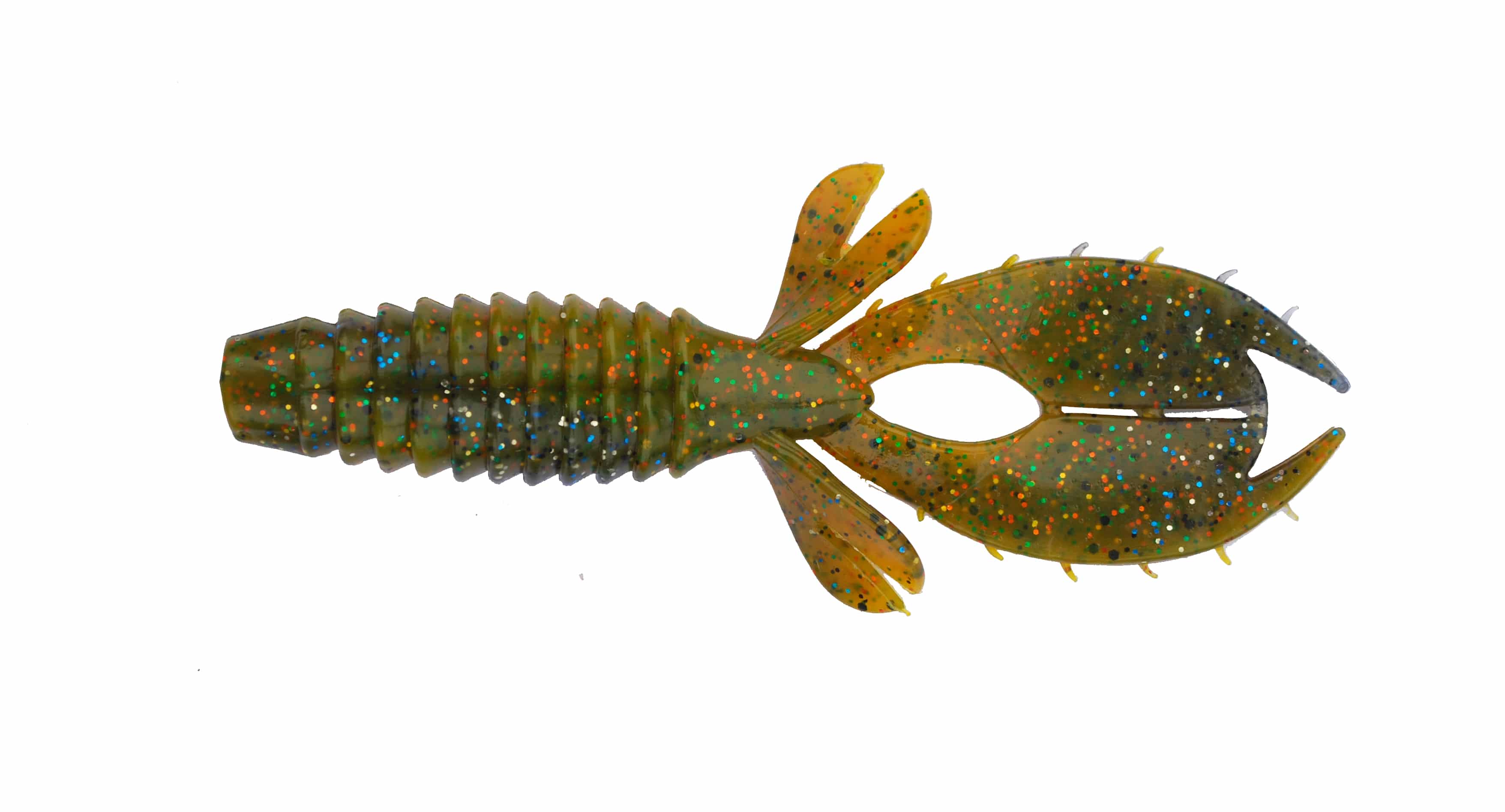 Big Bite Baits YoMama Soft Plastic Creature Bait Sunfish Swirl / 3 inch