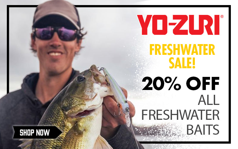 Save 20% Off All Yo-Zuri Freshwater Baits during the Yo-Zuri Freshwater Sale