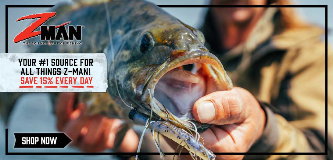 Save 15% on Z-Man Everyday here at Discount Tackle