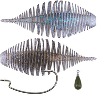 Geecrack Bellows Gill 3.8 Inch Floating Free-Rig Kit