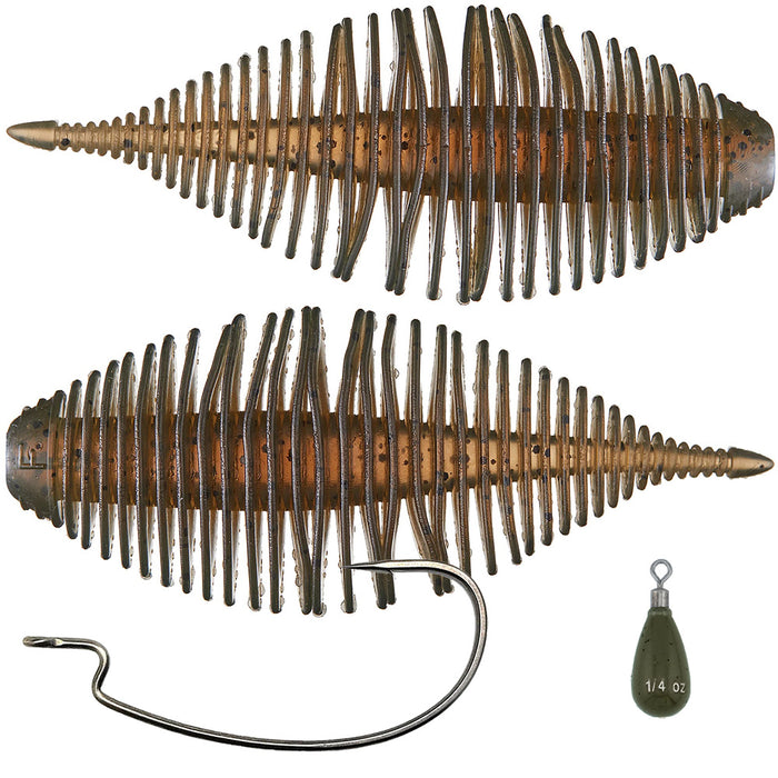 Geecrack Bellows Gill 3.8 Inch Floating Free-Rig Kit