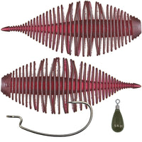 Geecrack Bellows Gill 3.8 Inch Floating Free-Rig Kit