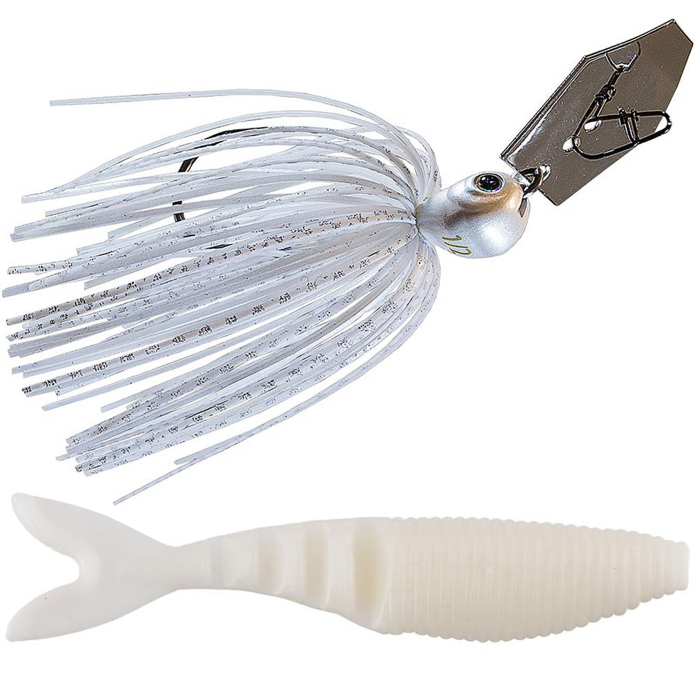cookies and cream fishing lures Z-Man Jack Hammer Chatterbait & Gary Yamamoto Zako Swimbait Combo — Discount Tackle