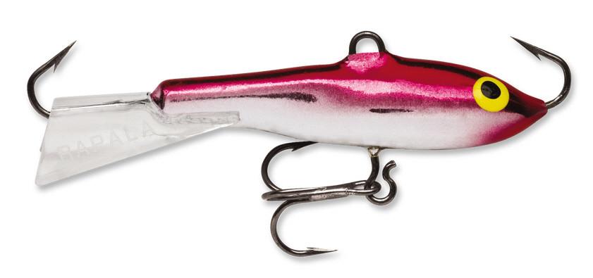 best rapala ice fishing lures Rapala Jigging Rap Glow Red Tiger; 2 in