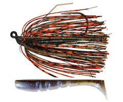 Xzone Pro Series Swammer Swimbait & Core Tackle Swim Jig Combo