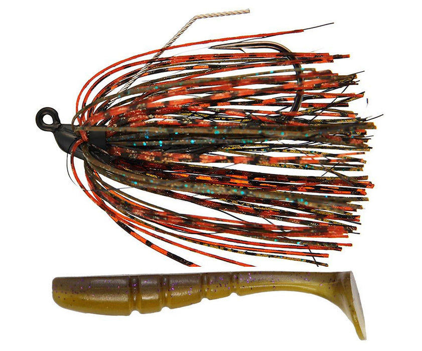 Xzone Pro Series Swammer Swimbait & Core Tackle Swim Jig Combo