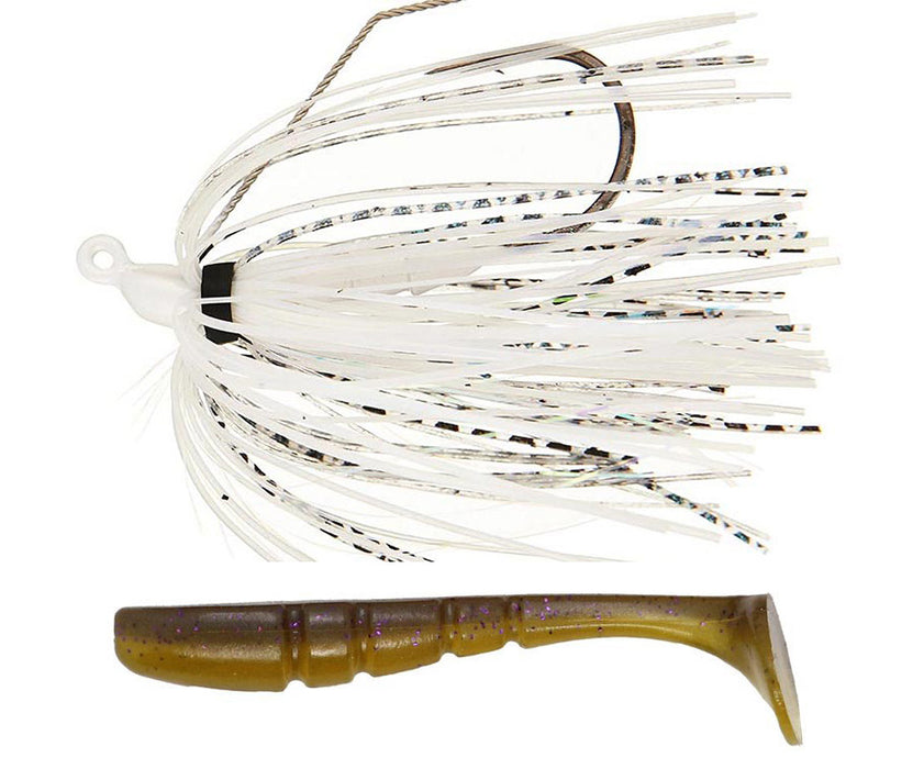 Xzone Pro Series Swammer Swimbait & Core Tackle Swim Jig Combo