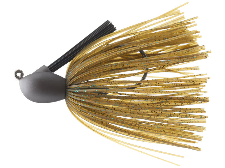 Green Pumpkin Blue Flake - 3/8 oz