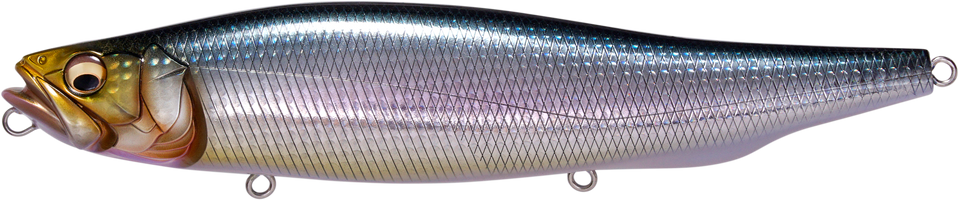 Megabass Megadog 8.6 inch Topwater Walker - Iwashi