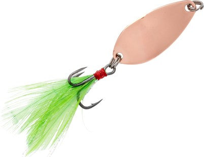Mr. Crappie Jack Knife Spoon Red Chartreuse 1in MRCJKF1-187