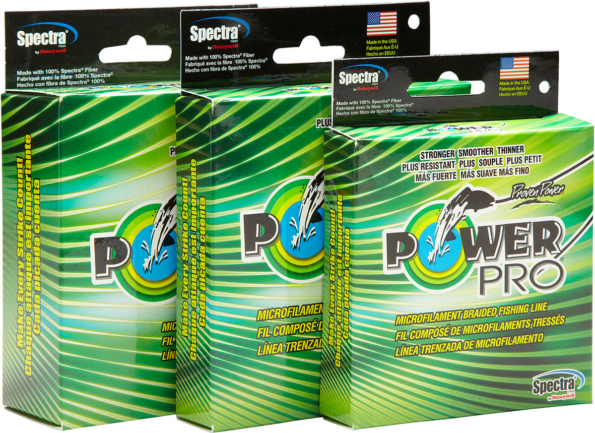 Power Pro Braided Line Hi Vis Yellow 100 lb. 150 Yards Power Pro Braided Line Hi Vis Yellow 100 lb. 150 Yards
