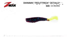 Z-Man ElaZtech Swimmin' Trout Trick Paddle Tail Swimbait - 3.5 Inch - Product Video