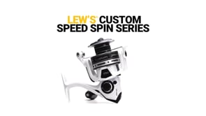 Lew's Custom Speed Spin Spinning Reels - Product Video