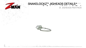 Z-Man SnakelockZ Articulated/Swinging Jighead 3 pack