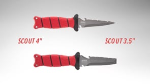 Bubba Scout Pointed Dive Knife - 3.5 Inch