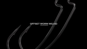 BKK Armor-Point Offset Wide Gap HD Worm Hooks