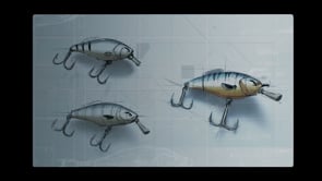 Bill Lewis Hammer Flat Crankbait - 3/8 oz