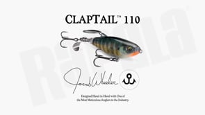 Rapala Claptail 110 Topwater Prop Bait - 4.25 Inch